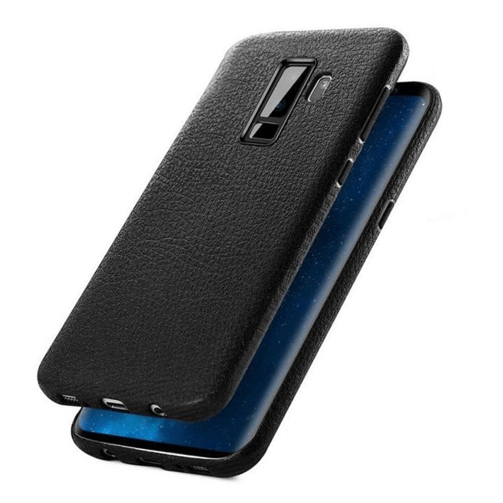 FEYYXI Handyhülle für Samsung Galaxy S9+ S9Plus - FESHD010251 Braun Hülle Leder Schutzhülle Brieftasche mit Kartenfach Stoßfest Handyhülle Case für Galaxy S9+ S9 Plus 