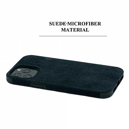 trendiges Öko-Alcantara-Material hautfreundliche iPhone 12 / 12 Pro Handy-Zubehör gute Qualität